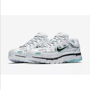 Brand New Women's Nike P-6000 'Aqua' Fashion Sneakers Sz 10 Y2K